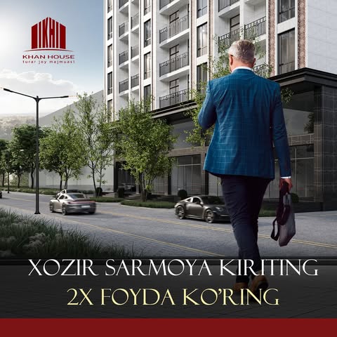 Hozir sarmoya kiritib, 2x foyda ko’ring 💸

💯 To’g’ri tanlangan turar-joy kompleksi biznesingiz muvaffaqiyatini kafolatlaydi. Qulay infratuzilma va zamonaviy yechimlar daromadingiz oshishiga xizmat qiladi.

🌇 Khan House’ ishonchli va zamonaviy xonadonlarni qulay to’lov shartlari asosida taqdim etadi.

Sarmoya kiritish uchun foydali tanlovni qo’ldan boy bermang! 😉

✅ Xonadon narxlari haqida batafsil ma’lumot olish uchun izohlarda «+» qoldiring yoki sotuv bo’limiga murojaat qiling:

📞 +998773459999
📞 +998777092020

🏞 Arnasoy — orzular maskani!

➖➖➖

Инвестируйте сейчас и получайте 2x прибыль 💸

💯 Правильно выбранный жилой комплекс гарантирует успех вашему бизнесу. Удобная инфраструктура и современные решения помогут увеличить ваш доход.

🌇 «Khan House» предлагает надежные и современные квартиры на выгодных условиях оплаты.

Не упустите выгодную возможность для инвестиций! 😉

✅ Для получения подробной информации о ценах на квартиры оставьте «+» в комментариях или обратитесь в отдел продаж:

📞 +998773459999
📞 +998777092020

🏞 Arnasoy — место мечты!