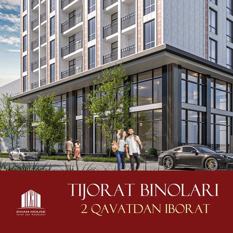 Biznesingiz uchun tijorat binolari | Khan House 

🤩 Rivojlangan infratuzilma, katta aholi oqimi va zamonaviy qulayliklar... “Arnasoy” turar-joy majmuasi 2 qavatdan iborat tijorat binolarini taqdim etadi.

🔥 Khan House’dan tijorat binolarini foydali takliflar asosida xarid qiling va biznesingizni rivojlantiring.

💸 Ushbu savdo nuqtasi, sizga eng ko’p daromad keltiradigan muvaffaqiyatli biznes markazi bo’lishiga ishonamiz.

✅ Batafsil ma’lumot olish uchun izohlarda “+” belgisini qoldiring.

📞 +998773459999
📞 +998777092020

🏞 Arnasoy — orzular maskani!

➖➖➖

Торговые помещения для вашего бизнеса | Khan House 

🤩 Развита инфраструктура, большой поток людей и современные удобства... Жилой комплекс “Арнасой” предлагает коммерческие помещения на 2 этажа.

🔥 Купите коммерческие помещения от “Khan House” на выгодных условиях и развивайте свой бизнес.

💸 Мы уверены, что этот торговый пункт станет успешным бизнес-центром, приносящим вам максимальную прибыль.

✅ Для получения подробной информации оставьте знак “+” в комментариях.

📞 +998773459999
📞 +998777092020

🏞 Arnasoy — место мечты!