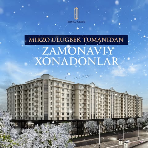 20% boshlang’ich to’lov asosida xonadon xarid qiling 🤩

🌇 “World Class Houses” kompaniyasining “Oltintepa” turar-joy majmuasidan zamonaviy xonadonlarni 20% boshlang’ich to’lovda xarid qiling va to’lovning qolgan qismini 120 oylik muddatli to’lov asosida amalga oshiring.

Xonadonlar narxlari haqida batafsil ma’lumot olish uchun hoziroq izohlarda “+” qoldiring 👇

📞 77-707-70-55 
📞 77-707-70-44

➖➖➖➖➖➖

Купите квартиру с первоначальным взносом 20% 🤩

🌇 Покупайте современные квартиры в ЖК “Oltintepa” компании “World Class Houses” с первоначальным взносом 20% и вносите остальную часть оплаты из расчета 120 ежемесячных платежей.

Оставьте “+” в комментариях прямо сейчас, чтобы получить подробную информацию о ценах на апартаменты 👇

📞 77-707-70-55 
📞 77-707-70-44