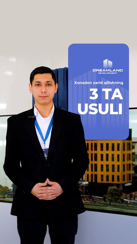 Xonadon sotib olish - mas’uliyatli qadam!

Oilangiz uchun eng munosib xonadonni tanlash naqadar muhimligini tushunamiz. Shu sababli, biz sizga buni eng qulay va foydali sharoitlarda amalga oshirishni taklif qilamiz!

📲 Tezkor raqamlarimiz:
📞 1390
☎️ 78-150-13-90

📍 Bizning manzilimiz:
Toshkent shahri, Yashnobod tumani, Parkent ko‘chasi, 327B
— — —
Покупка квартиры — это ответственный шаг!

Мы понимаем, насколько важно выбрать идеальную квартиру для вашей семьи. Поэтому предлагаем вам сделать это в максимально доступных и выгодных условиях!

📲 Горячая линия:
📞 1390
☎️ 78-150-13-90

📍 Наш адрес:
г. Ташкент, Яшнабадский район, ул. Паркент, 327Б