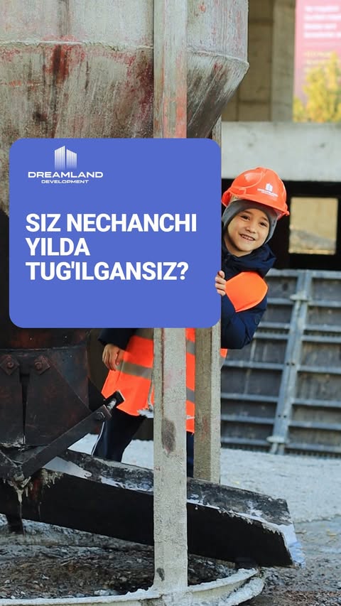 2005 yilgi odamlarni qay tarzda ko’rasiz?

Kompaniyaning har bir xodimi biz uchun nihoyatda muhimdir☺️

Dreamland Development —  ishonchga munosib quruvchi kompaniya!

Tezkor telefon raqamimiz:
📲 1390
☎️78-150-13-90
📍 Toshkent sh., Yashnobod tumani, Parkent ko‘chasi 327B
———
А как вы видите людей 2005 года?

Каждый сотрудник компании очень важен для нас☺️

Dreamland Development - застройщик которому можно доверять!

Наша горячая линия: 
 📲 1390
  ☎️78-150-13-90
📍 г. Ташкент, Яшнабадский район, улица Паркент 327Б