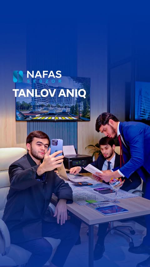 Nafas Sebzor - tanlov aniq

Xotiningizning xohishi qanday bo‘lishidan qat’i nazar, o‘z kelajagingizga sarmoya kiritish har bir kishining burchidir. Nafas Sebzorda kvartira sotib oling va oilangiz uchun qulaylik va ertangi kunga ishonchni kafolatlaydigan qadam tashlang!

📍Manzil: Toshkent shahri, Sohib Xo‘jayev ko‘chasi, 11-uy
📞 Telefon: 1380
🌐  Sayt: nafastjm.uz

Nafas Sebzor — выбор очевиден
 
Инвестировать в своё будущее — обязанность каждого, независимо от того, какие предпочтения у вашей жены. Приобретите квартиру в Nafas Sebzor и сделайте шаг, который гарантирует вашей семье комфорт и уверенность в завтрашнем дне!

📍 Адрес: Ташкент, ул. Саиба Ходжаева, 11
📞 Телефон: 1380
🌐 Сайт: nafastjm.uz