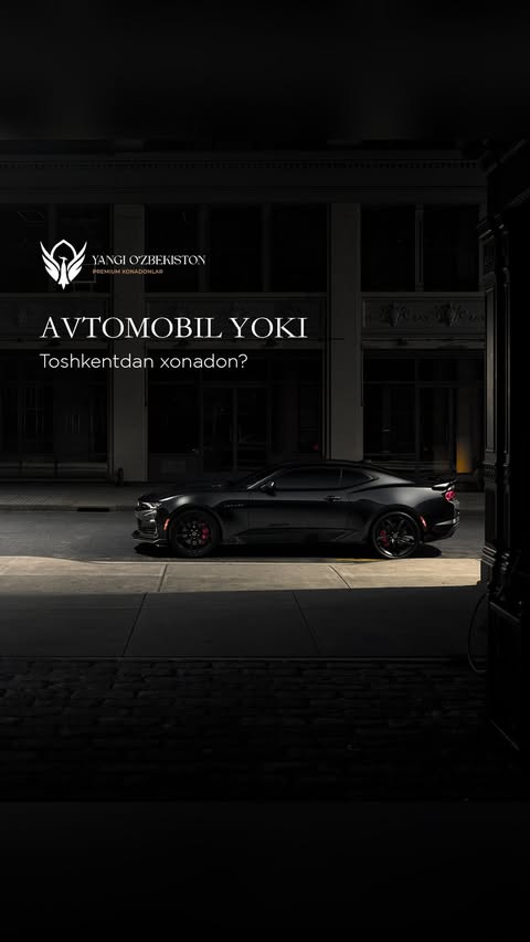 Avtomobil yoki Toshkentdan xonadon? 🚗🏠

Pulni to‘g‘ri joyga sarflash haqida o‘ylayotgan bo‘lsangiz, xavfsiz va ishonchli xonadon sotib olish – eng maqbul tanlovdir! ✅

Biz sizga China House kompaniyasining Yangi O‘zbekiston majmuasini tavsiya etamiz:
🔹 Yuqori sifat: Xonadonlarimiz sifatli materiallardan qurilgan. 🛠️
🔹 Tez muddat: Qurilish atigi 8 oy ichida yakunlanadi! ⏳
🔹 Strategik joy: Toshkentning ikkinchi markaziga aylanadigan hududda joylashgan. 📍

Taklifimiz sizni qiziqtirdimi?
📞 Batafsil ma’lumot olish uchun: +998 78 113 08 90 📲

Автомобиль или квартира в Ташкенте? 🚗🏠

Если вы задумываетесь о правильном вложении денег, приобретение надёжной и безопасной квартиры – это лучший выбор! ✅

Мы рекомендуем вам жилой комплекс “Новый Узбекистан” от компании China House:
🔹 Высокое качество: Наши квартиры строятся из качественных материалов. 🛠️
🔹 Короткие сроки: Строительство завершается всего за 8 месяцев! ⏳
🔹 Стратегическое расположение: Район, который станет вторым центром Ташкента. 📍

Заинтересовало наше предложение?
📞 Звоните по номерам: +998 78 113 08 90 📲