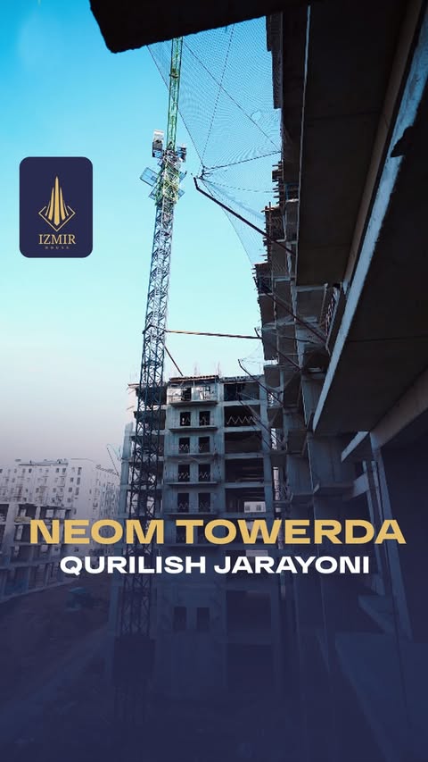 🏗️ Qurilish ishlari avjida!

Videoda “Izmir House” kompaniyasining “Neon Towers” turar joy majmuasi qurilish jarayoni ko‘rsatilgan.

💪 Barcha ishlar belgilangan reja asosida olib borilmoqda va faqat eng sifatli, ishonchli materiallar ishlatilmoqda.

Narxlar va sotib olish shartlari  qulay bo‘lgan paytda xonadon sotib olishga ulgurib qoling!

📞 950616666 | 995853333
📞 950716666 | 995653333

➖➖➖➖➖➖➖➖➖➖

🏗️ Строительство в самом разгаре!

На видео представлен процесс возведения жилого комплекса “Neon Towers” от компании “Izmir House”.

💪 Все работы выполняются строго по плану с использованием самых надежных и качественных материалов.

Успейте вложиться в квартиру уже сейчас — пока действуют выгодные цены и удобные условия покупки!

📞 950616666 | 995853333
📞 950716666 | 995653333