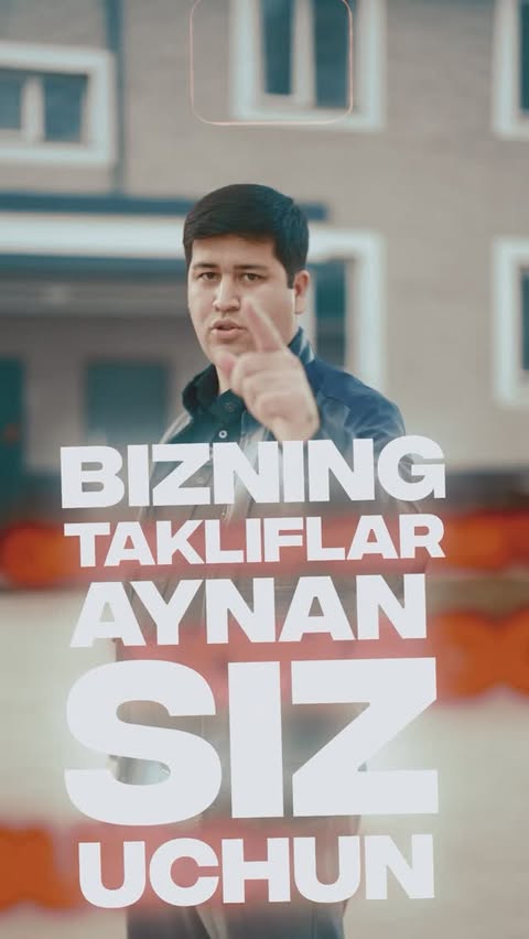 📣Erect qurilish kompaniyasidan ajoyib imkoniyat!

Yangi Hayot va Nurafshon Palace turar-joy majmualarida subsidiya va ipoteka orqali orzuingizdagi xonadonga ega bo‘ling!

Yangi Hayot TJM
🔹 Xonadonlar maydoni (3 xonali):
 • 67,68 m²
 • 73,11 m²
 • 73,68 m²
 • 78,60 m²
 • 85,90 m²

Nurafshon Palace TJM
🔹 Xonadonlar maydoni:
 • 2 xonali: 64,68 m² | 66,12 m² | 66,46 m² | 66,67 m²
 • 3 xonali: 76,49 m² | 78,50 m²

✅ Qulay to‘lov shartlari
✅ Zamonaviy arxitektura va yuqori sifat
✅ Subsidiya va ipoteka orqali sotib olish imkoniyati

Orzuingizdagi xonadonni bugun tanlang!
Batafsil ma’lumot va maslahatlardan foydalanish uchun biz bilan bog‘laning:
📞 Telefon: 95 885 7575
📍 Manzil: Toshkent viloyati Nurafshon shahri Navruz MfY

——-

📣 Уникальная возможность от строительной компании Erect!

Приобретите квартиру своей мечты в жилых комплексах Yangi Hayot и Nurafshon Palace через субсидию или ипотеку!

Yangi Hayot
🔹 Площадь квартир (3-комнатные):
• 67,68 м²
• 73,11 м²
• 73,68 м²
• 78,60 м²
• 85,90 м²

Nurafshon Palace
🔹 Площадь квартир:
• 2-комнатные: 64,68 м² | 66,12 м² | 66,46 м² | 66,67 м²
• 3-комнатные: 76,49 м² | 78,50 м²

✅ Удобные условия оплаты
✅ Современная архитектура и высокое качество
✅ Возможность покупки через субсидию и ипотеку

Выберите свою квартиру уже сегодня!
Для получения подробной информации свяжитесь с нами:
📞 Телефон: 95 885 7575
📍 Адрес: Ташкентская область, город Нурафшон, махалля Навруз

#erect_uz