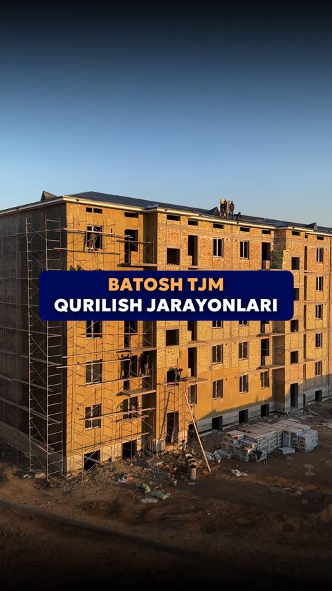 «Batosh» turar-joy majmuasi qurilish jarayoni!

🏗️ Qarshi shahrida qad
ko’tarayotgan «Batosh» turar-joy majmuasining qurilish jarayoni qizg’in davom etmoqda!

Zamonaviy dizayn va yuqori sifatli qurilish materiallari bilan qurilayotgan ushbu loyihamiz hududida sizning farovon hayotingiz uchun barcha qulayliklar mujassam✨

Batafsil ma’lumot:
📞+998 91 959 00 00

📍Manzil: Qarshi shahar Batosh MFY

#krafhouse #yangiuylar #qurilish #qarshi