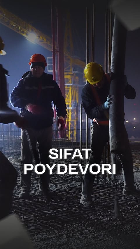 Sifat poydevordan boshlanadi!

Xon Saroy loyihalarida xonadonlar qurilishida M400 betoni ishlatiladi. 

✔️ Har bir bosqichda laboratoriya nazorati.
✔️ Barcha qurilish normalariga toʻliq moslik.
✔️ Ishonchlilik va uzoq muddatli mustahkamlik.

Sizning qulayligingiz va xavfsizligingiz — bizning asosiy maqsadimiz!

☎️ Batafsil ma’lumot uchun:
712007400
555017400

➖➖➖

Качество начинается с фундамента!

В строительстве квартир проектах Xon Saroy мы используем бетон М400

✔️ Лабораторный контроль качества на каждом этапе.
✔️ Соответствие всем строительным нормам.
✔️ Надёжность и долговечность на годы вперёд.

Ваш комфорт и безопасность — наша главная цель!

☎️ Для подробной информации:
712007400
555017400