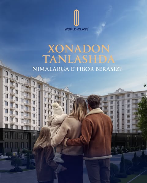 Premium xonadonlar uchun 10 yillik muddatli to’lov 🤩

💥 “World Class Houses” kompaniyasining “Oltintepa” turar-joy majmuasidan 10 yillik muddatli to’lov asosida xonadon xarid qiling va oilangiz bilan farovon hayot kechiring.

Xonadonlarni 10 yillik muddatli to’lov asosida rasmiylashtirish uchun izohlarda “+” qoldiring ⬇️

📞 77-707-70-55 
📞 77-707-70-44

➖➖➖➖➖

10-летний срок оплаты за апартаменты премиум-класса 🤩

💥 Приобретайте квартиру в компании “World Class Houses” ЖК “Oltintepa”, с возможностью рассрочки на 10 лет и наслаждайтесь комфортной жизнью всей семьей.

Оставьте символ “+” в комментариях, чтобы оформить квартиру в рассрочку на 10 лет ⬇️

📞 77-707-70-55 
📞 77-707-70-44